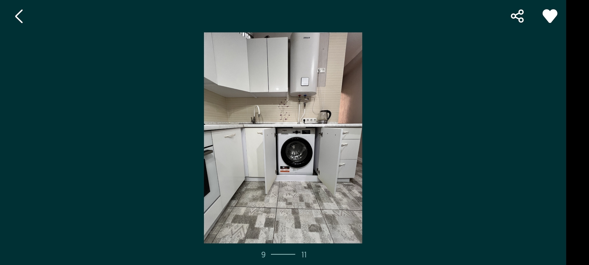 Аренда 2-комнатной квартиры 62 м², Днепровская наб., 7А