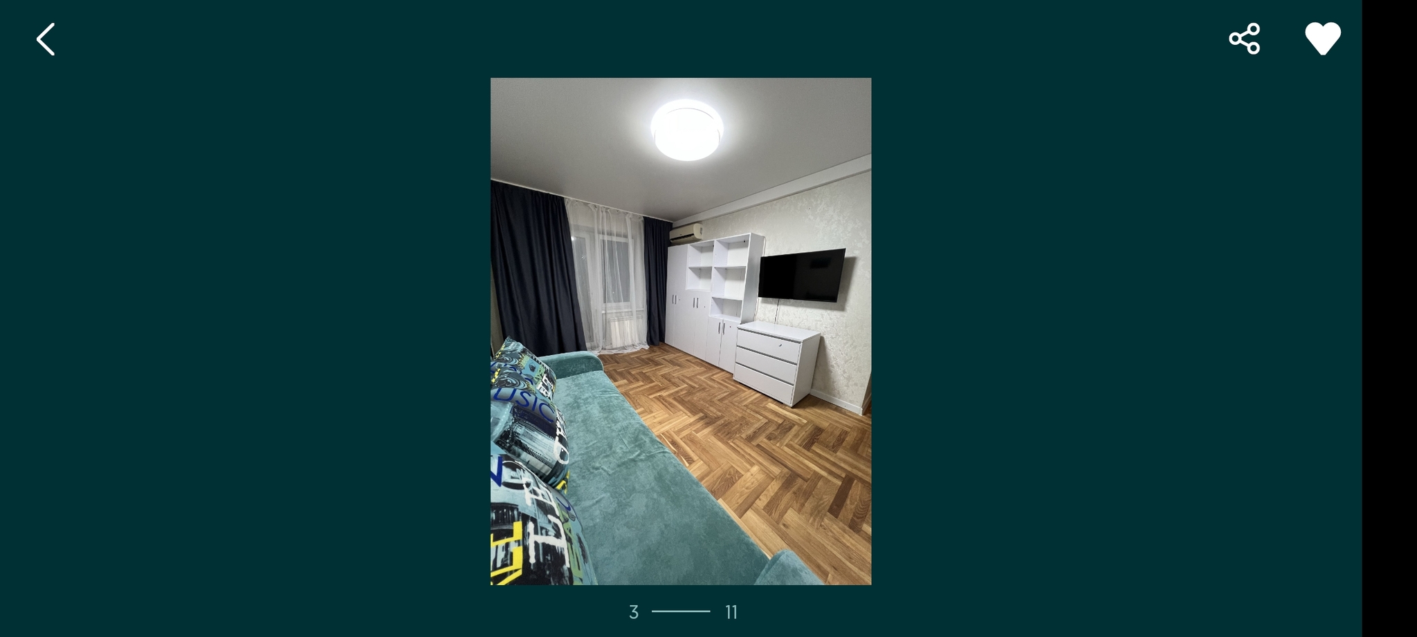 Аренда 2-комнатной квартиры 62 м², Днепровская наб., 7А
