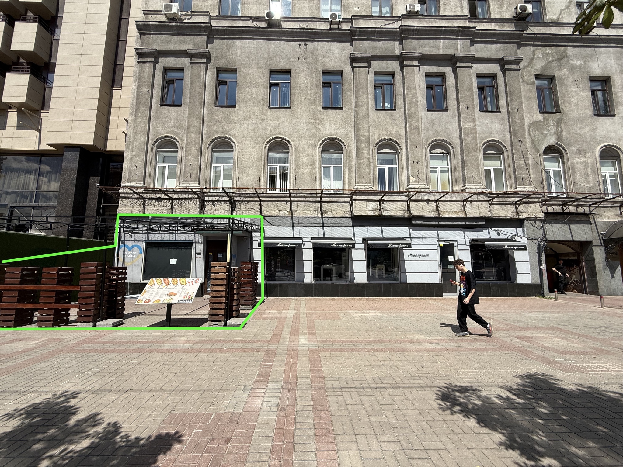 Аренда помещения свободного назначения 225 м², Крещатик ул., 12