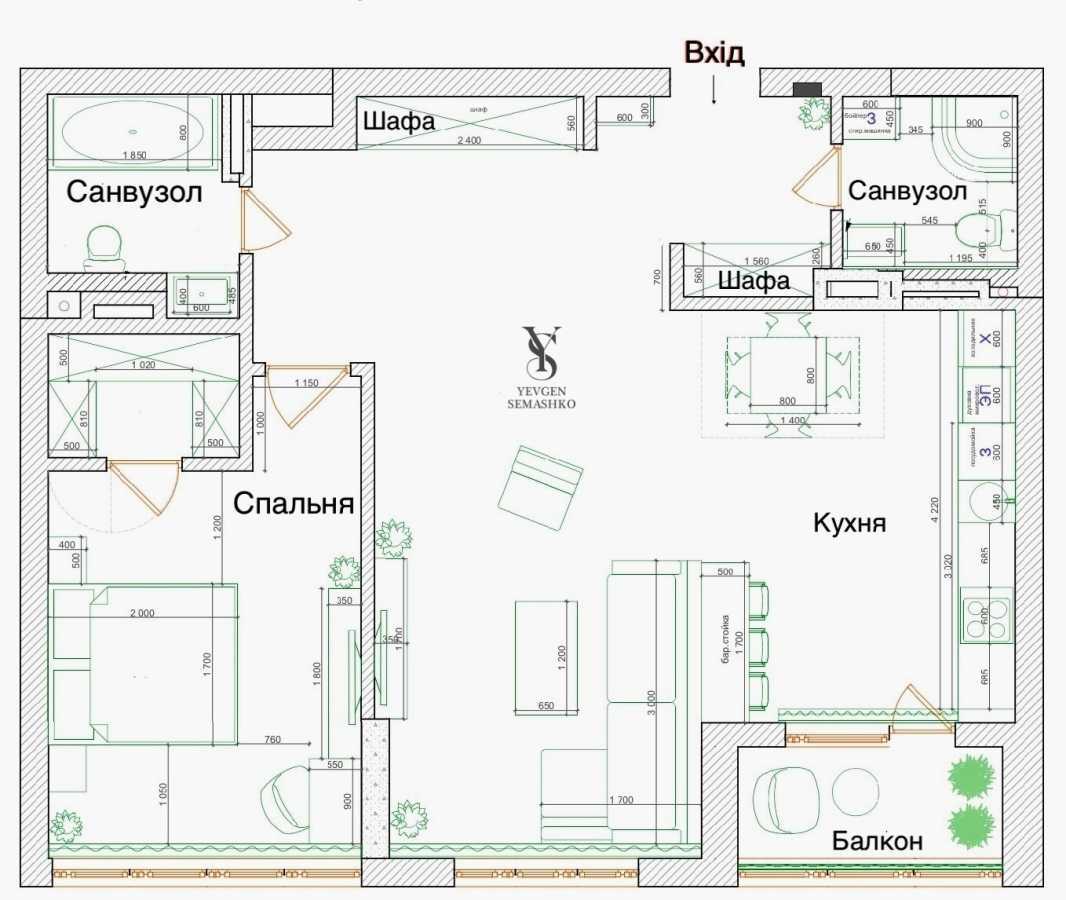 Аренда 2-комнатной квартиры 75 м², Мельникова, 51б