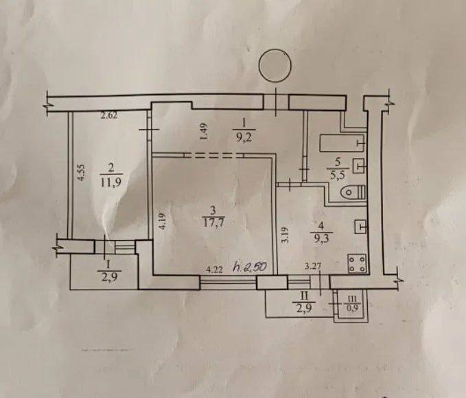 Продажа 2-комнатной квартиры 60.3 м², Сумско-Киевских Дивизий ул.