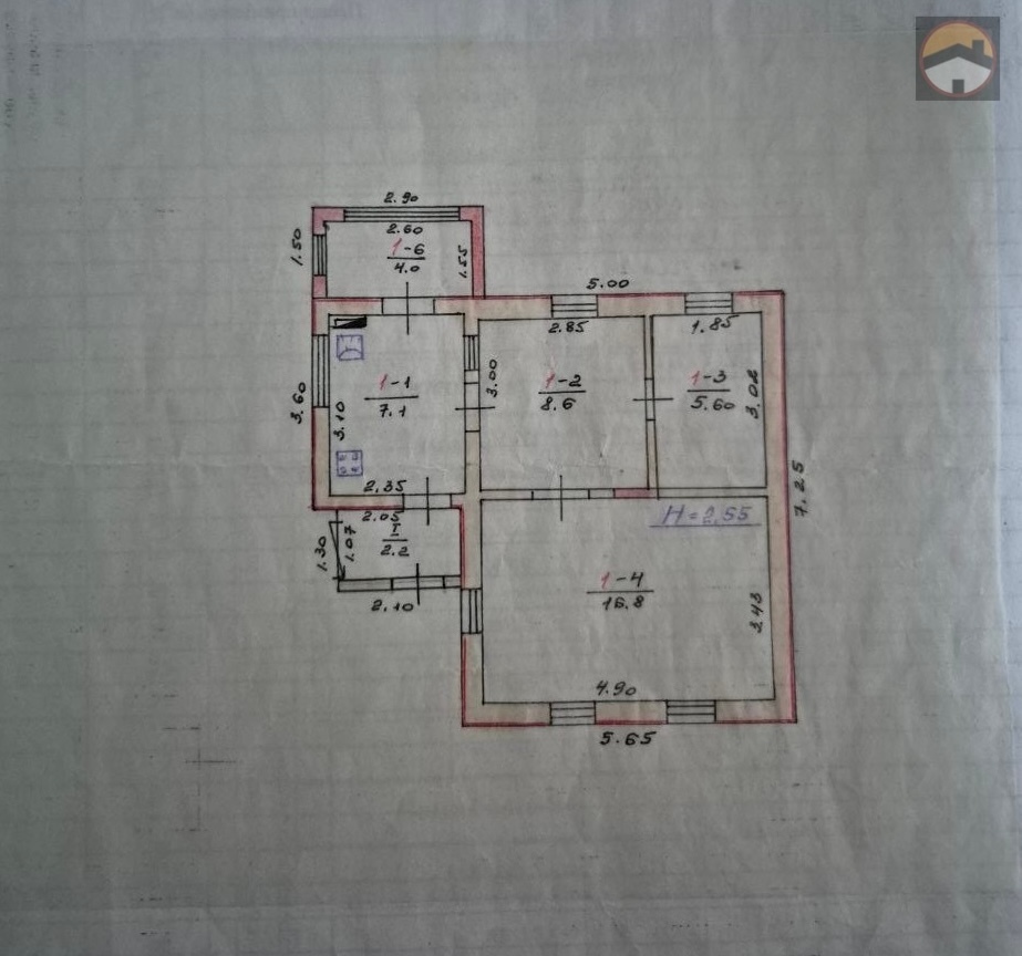 Продажа дома 50 м², Ольгинский в-зд, 1