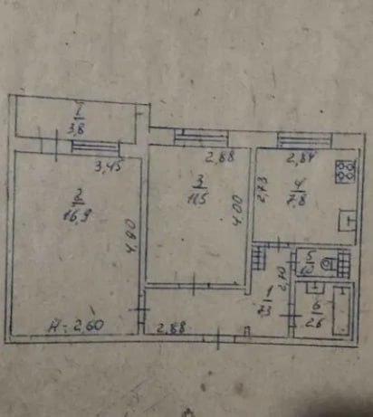 Продаж 2-кімнатної квартири 50.9 м², Ковпака вул.