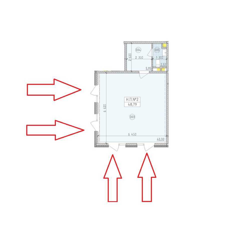 Аренда другого торгового помещения 50 м², Михаила Максимовича ул., 26В