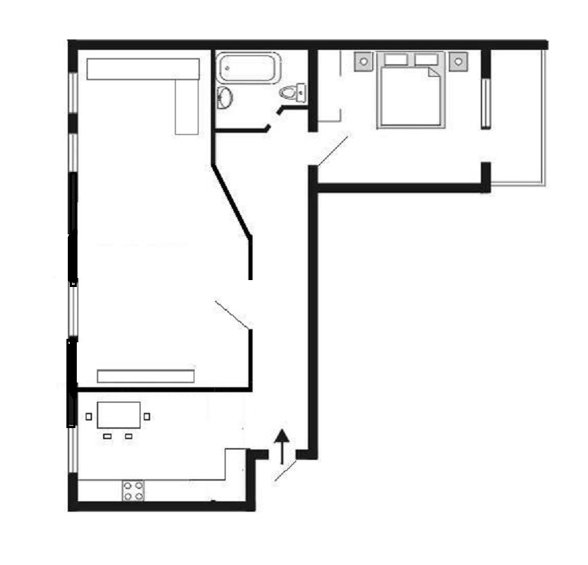 Продажа 2-комнатной квартиры 67 м², Юрковская ул.