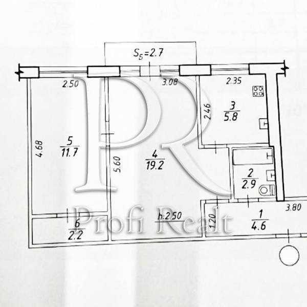 Продажа 2-комнатной квартиры 47 м², Николая Василенко ул., 23А