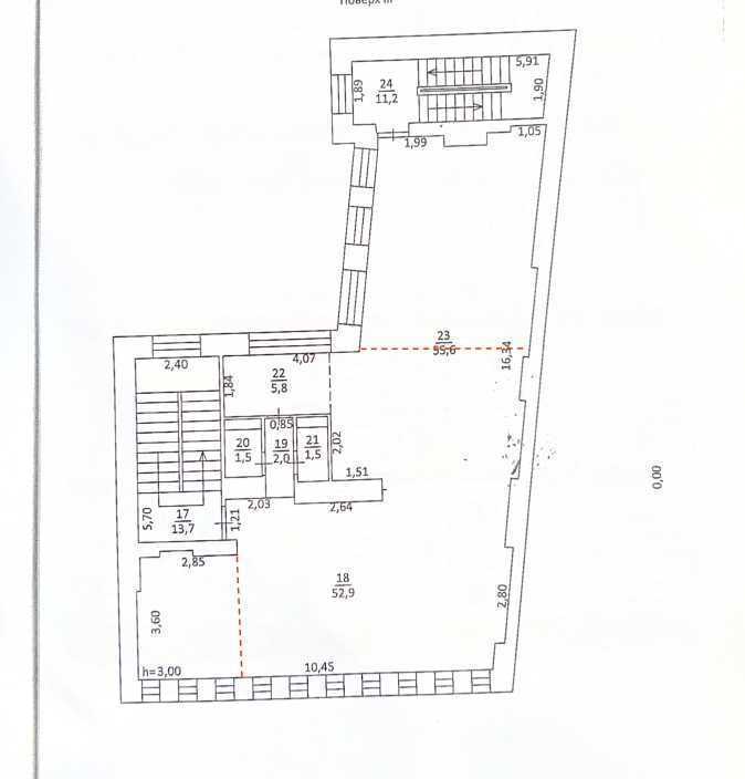 Аренда офиса 510 м², Бульварно-Кудрявская ул., 42