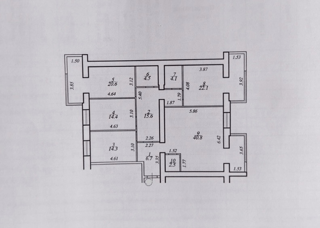 Продаж 5-кімнатної квартири 146 м²