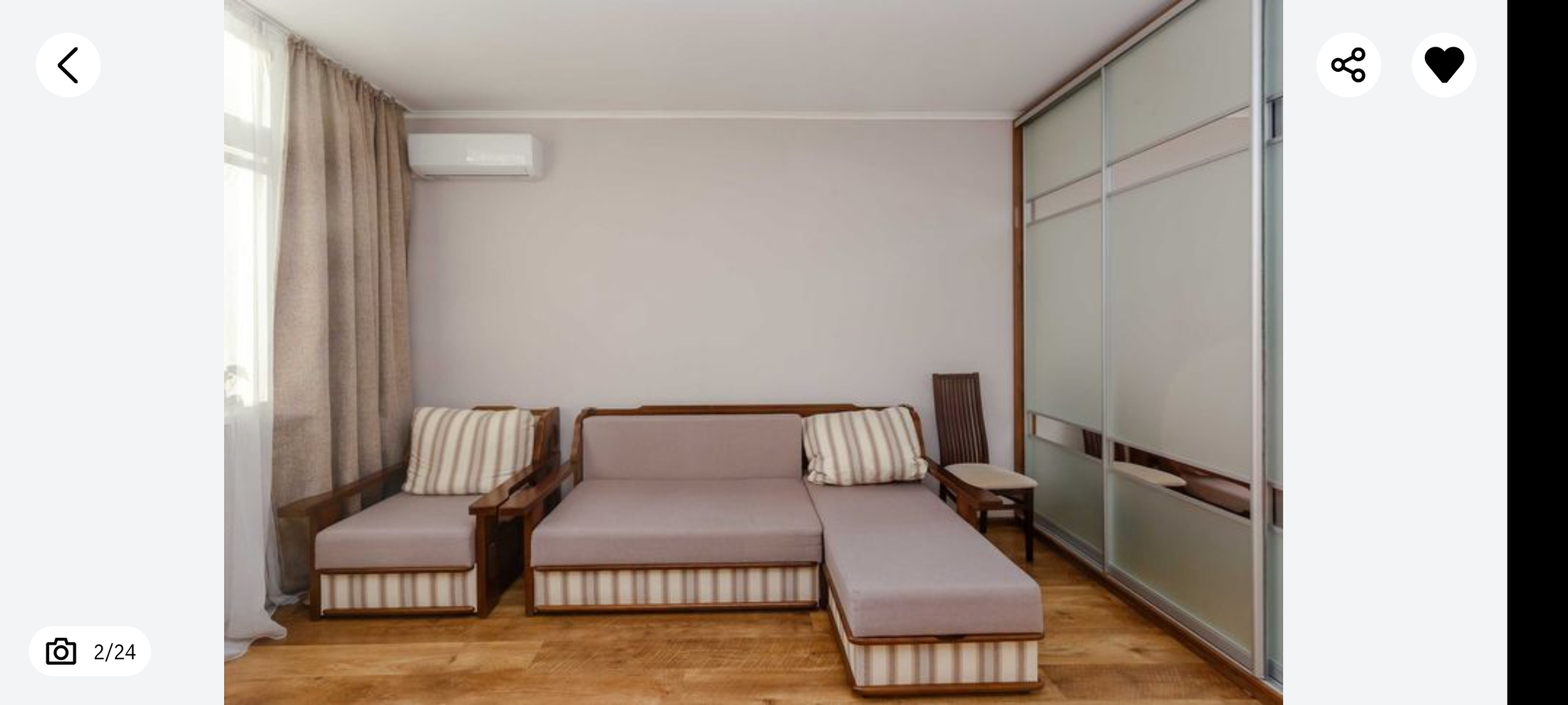 Аренда 1-комнатной квартиры 43 м², Воскресенская ул., 14Д