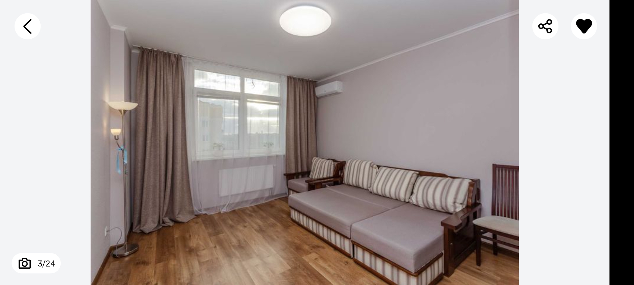 Аренда 1-комнатной квартиры 43 м², Воскресенская ул., 14Д