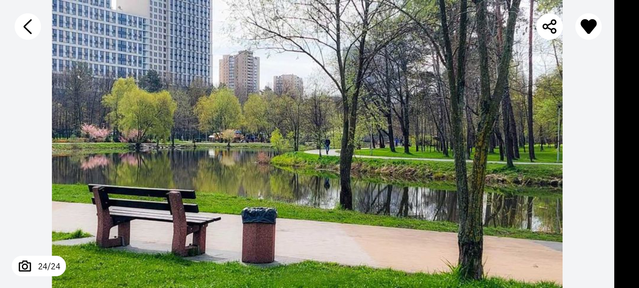 Аренда 1-комнатной квартиры 43 м², Воскресенская ул., 14Д