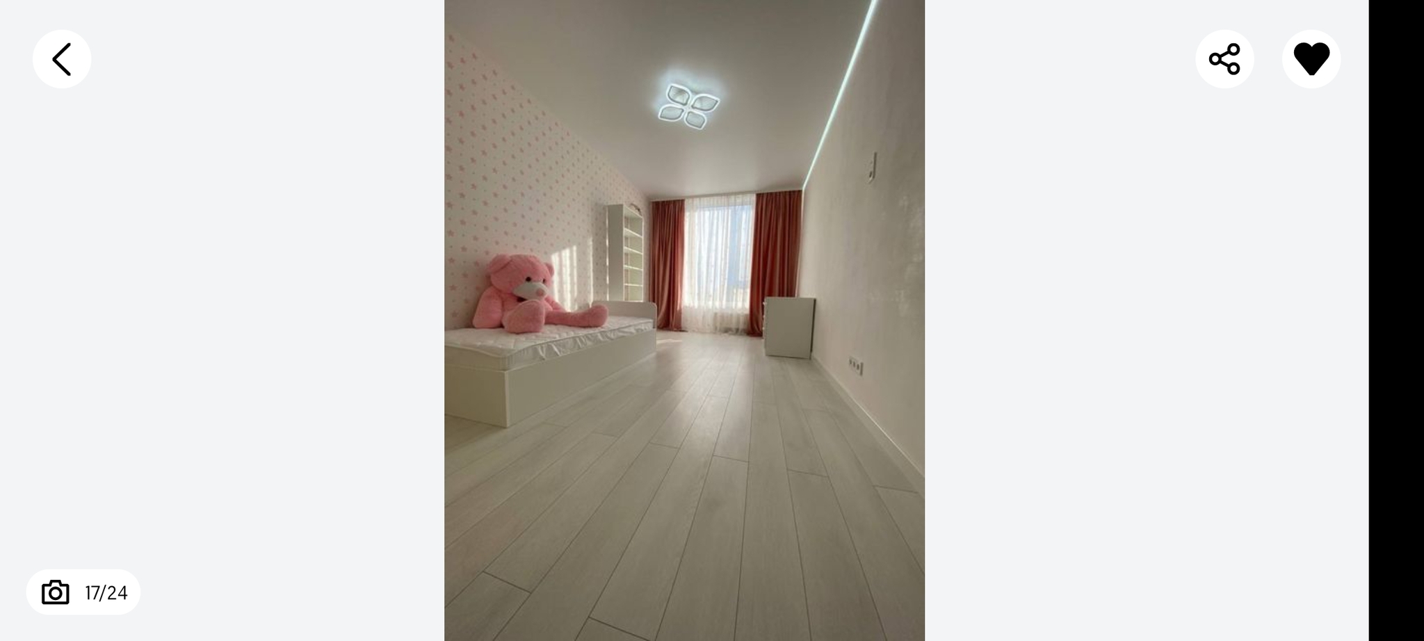 Аренда 4-комнатной квартиры 92 м², Соборности просп., 17 К2