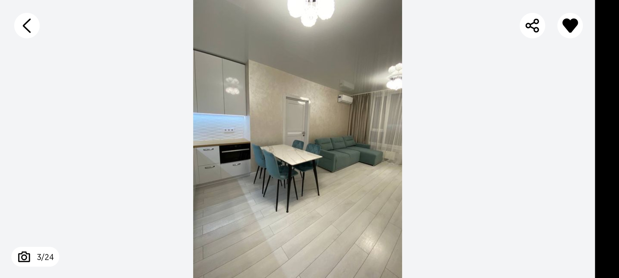 Аренда 4-комнатной квартиры 92 м², Соборности просп., 17 К2