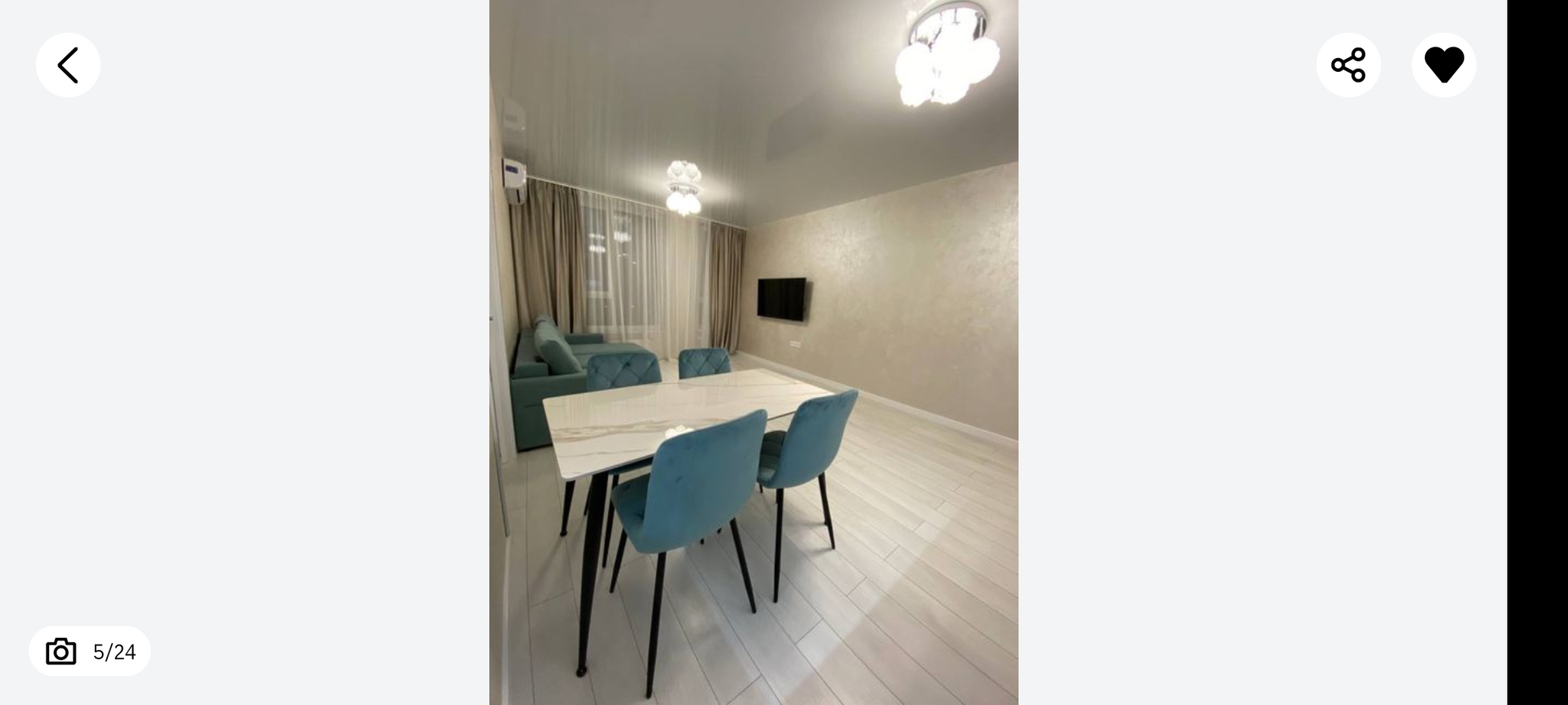 Аренда 4-комнатной квартиры 92 м², Соборности просп., 17 К2