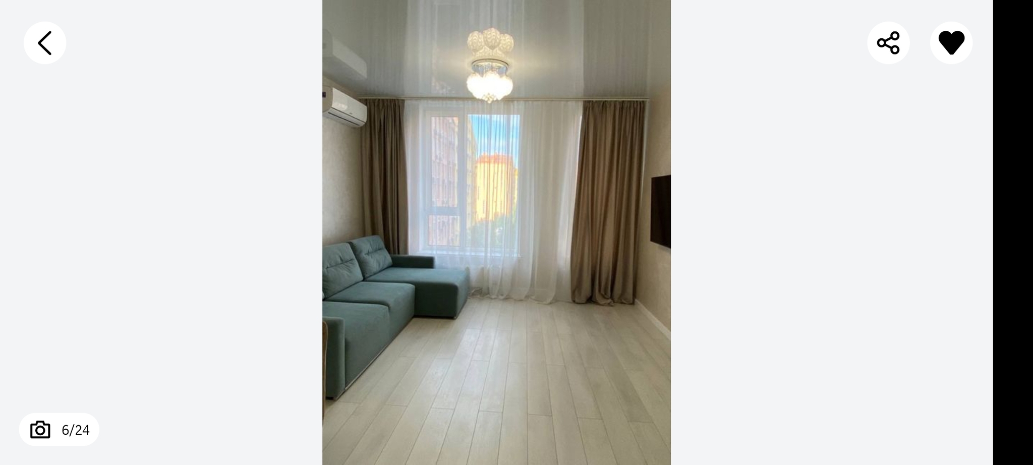 Аренда 4-комнатной квартиры 92 м², Соборности просп., 17 К2