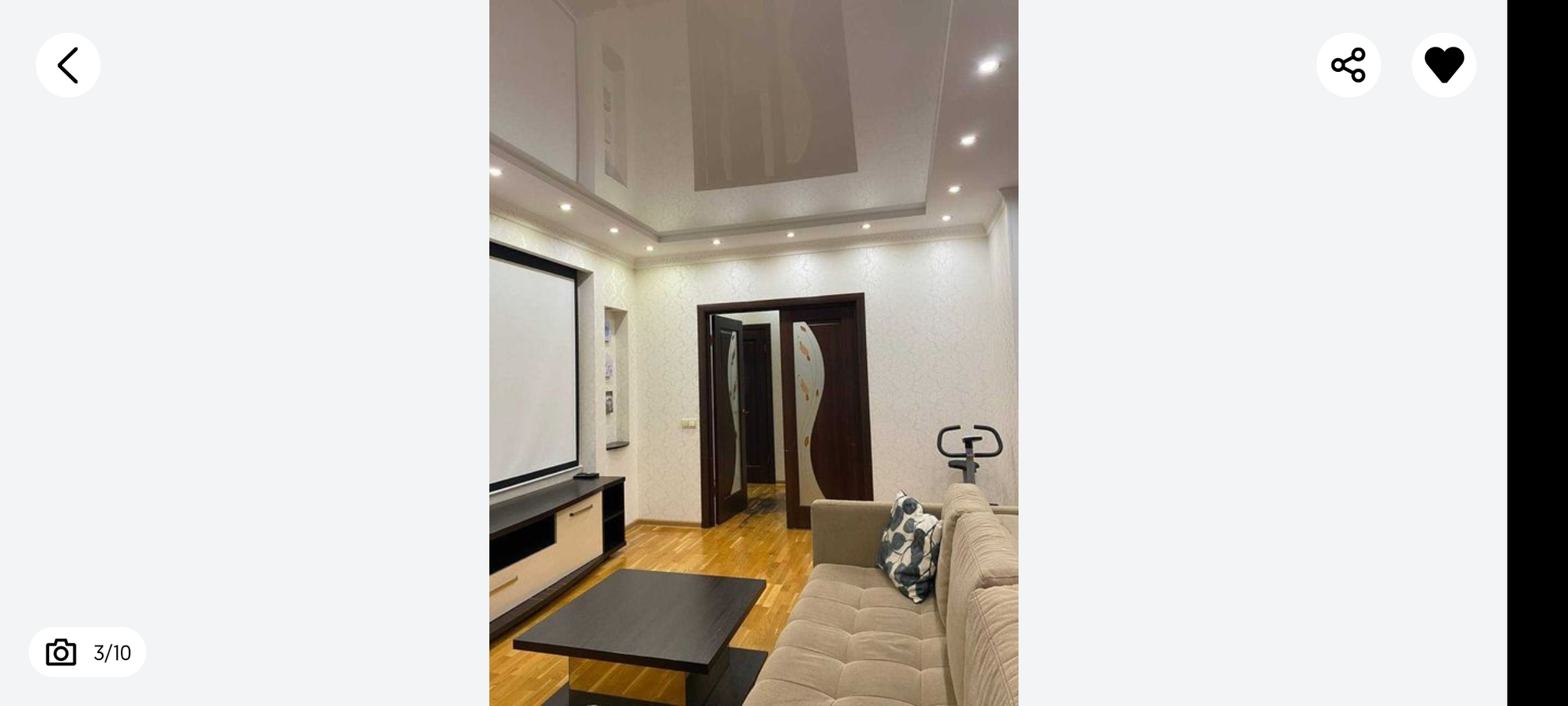 Аренда 2-комнатной квартиры 75 м², Соборности просп., 30
