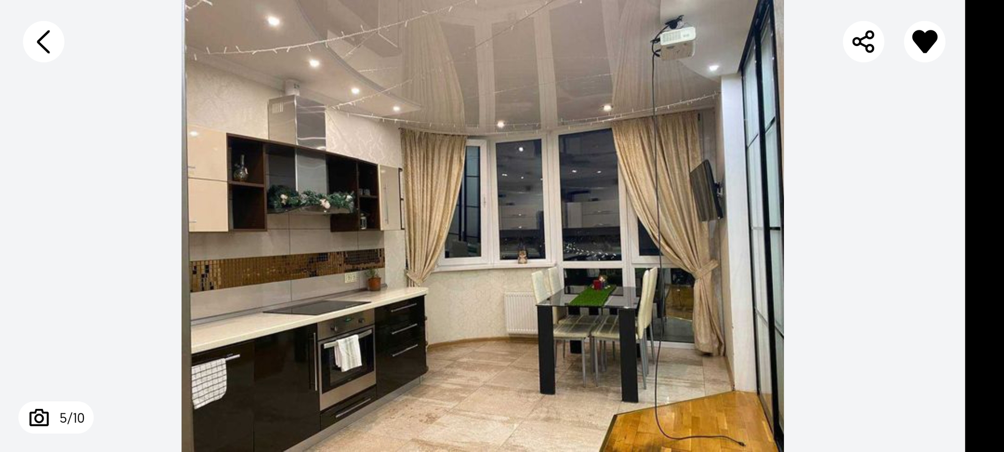 Аренда 2-комнатной квартиры 75 м², Соборности просп., 30