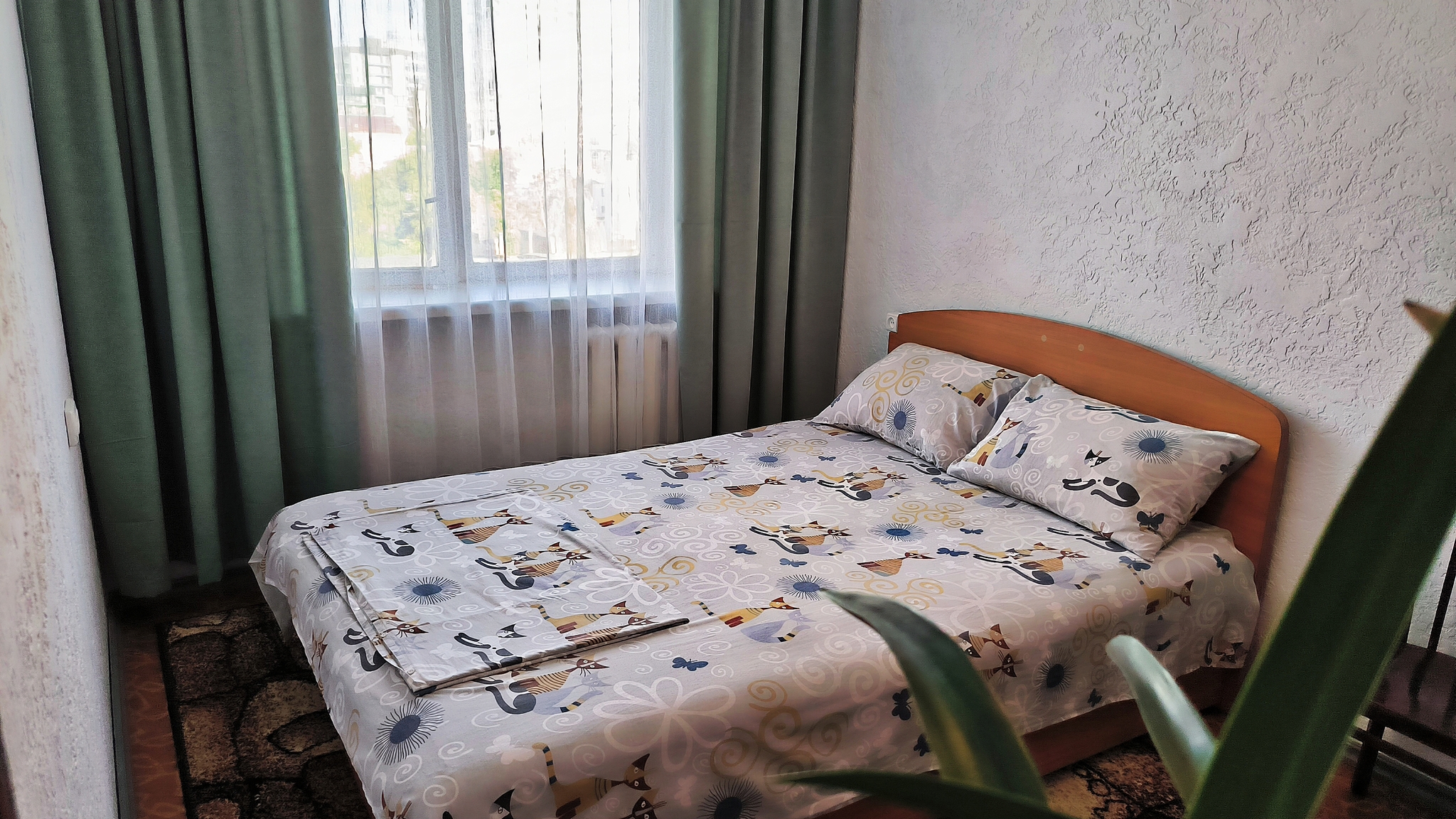 2-комнатная квартира посуточно 48 м², Воскресенская ул., 4