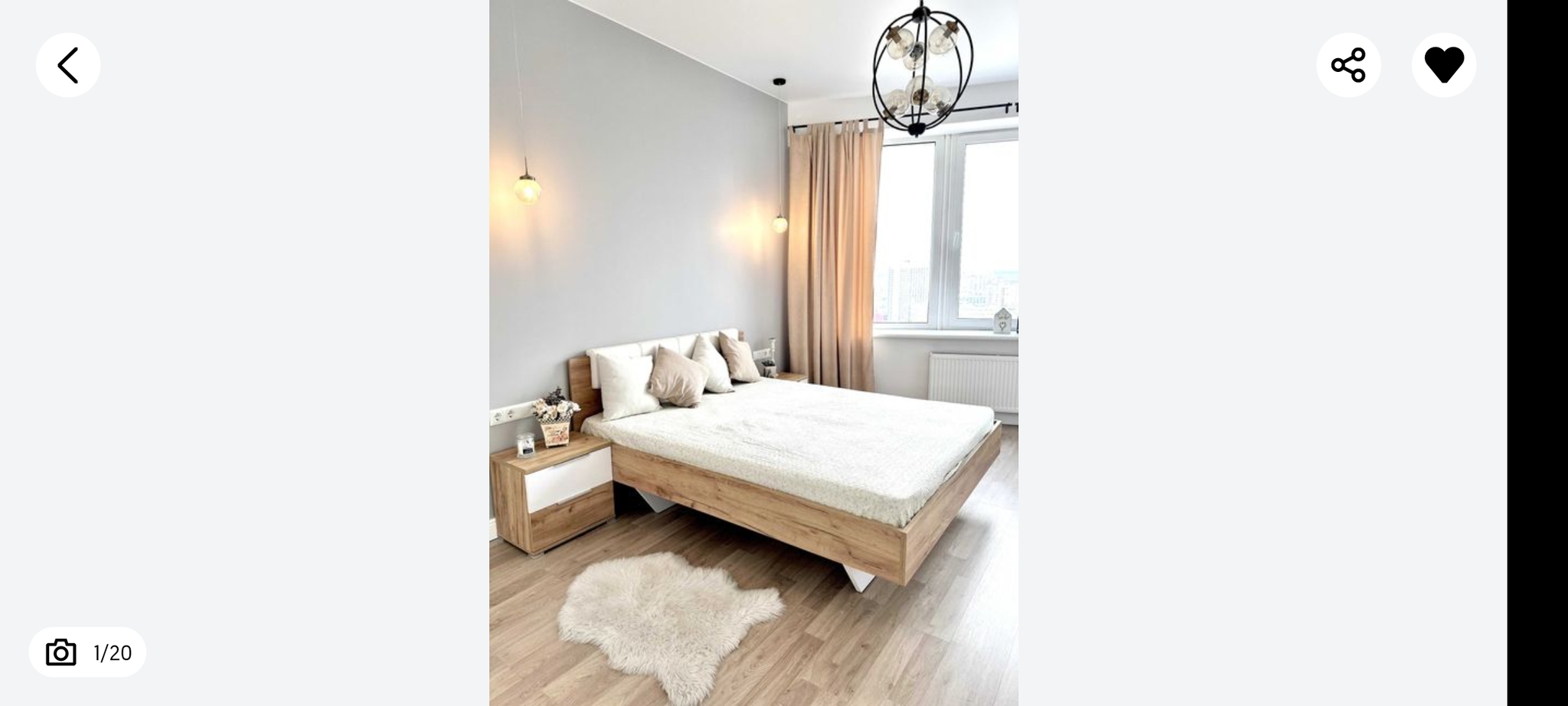 Аренда 1-комнатной квартиры 54 м², Никольско-Слободская ул., 3А