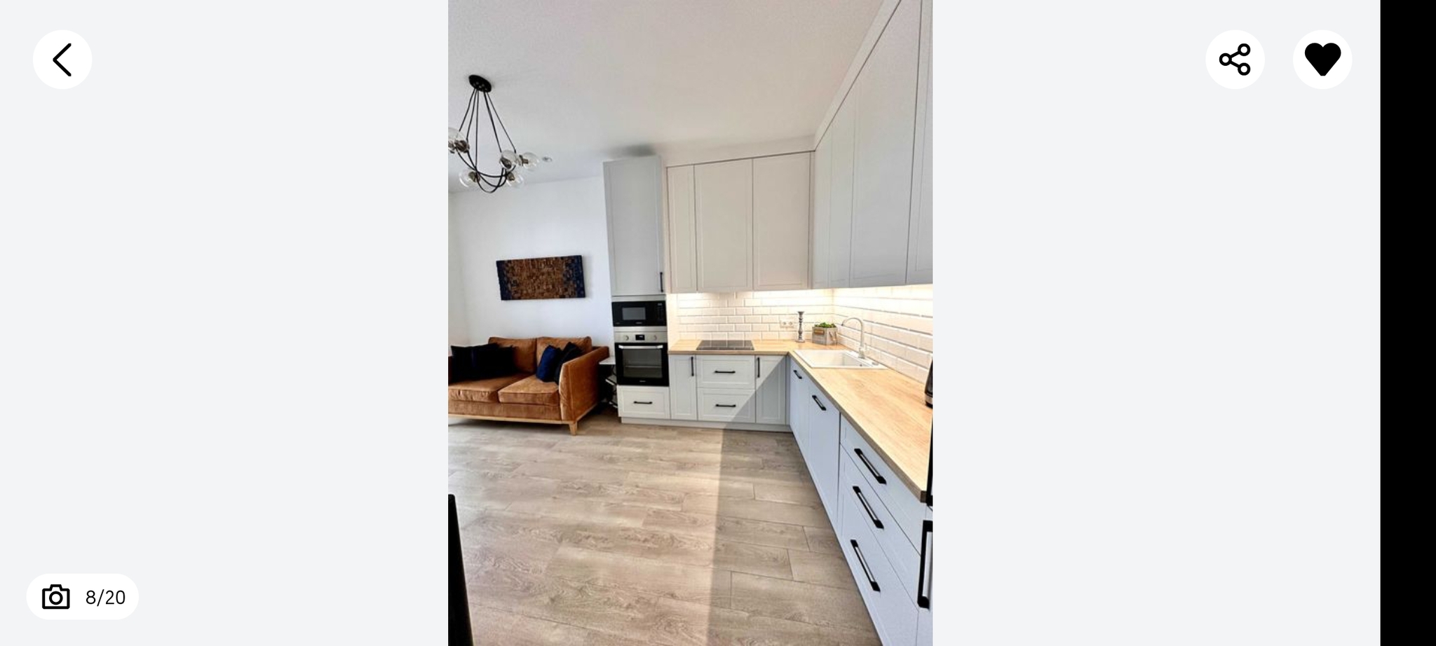 Аренда 1-комнатной квартиры 54 м², Никольско-Слободская ул., 3А