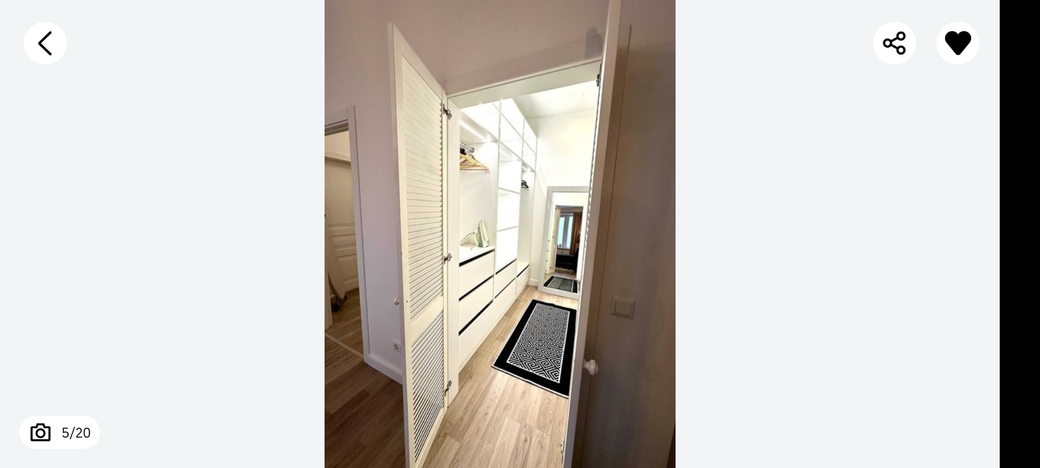 Аренда 1-комнатной квартиры 54 м², Никольско-Слободская ул., 3А