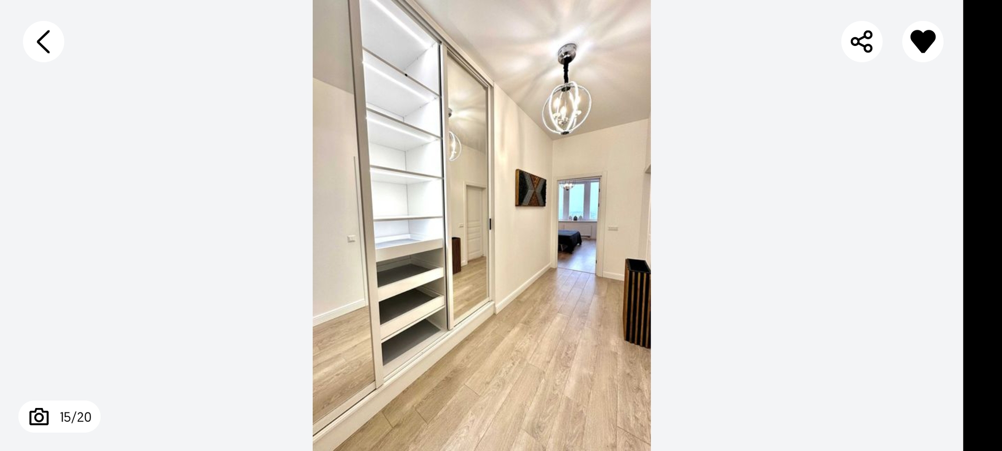 Аренда 1-комнатной квартиры 54 м², Никольско-Слободская ул., 3А