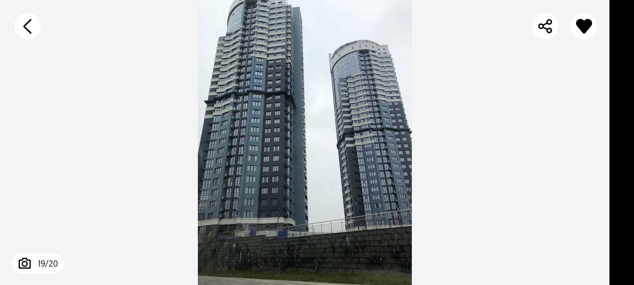 Аренда 1-комнатной квартиры 54 м², Никольско-Слободская ул., 3А