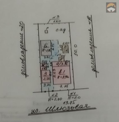 Продажа дома 60 м², Шлюзовая ул., 19
