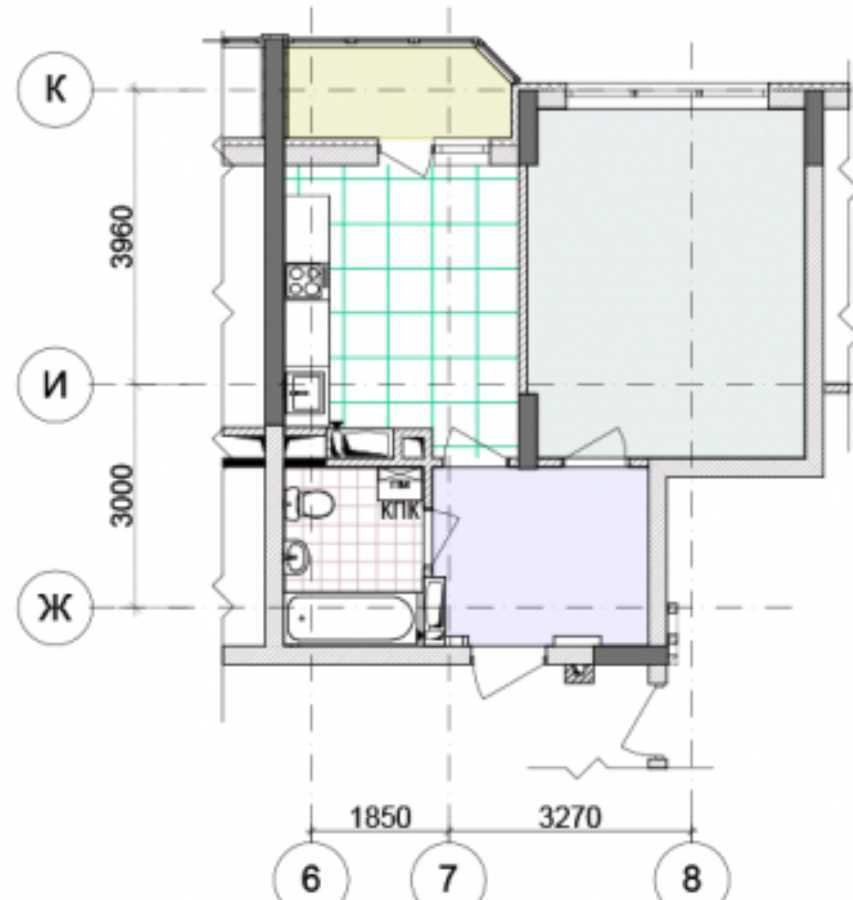 Оренда 1-кімнатної квартири 53 м², Воскресенська вул., 16