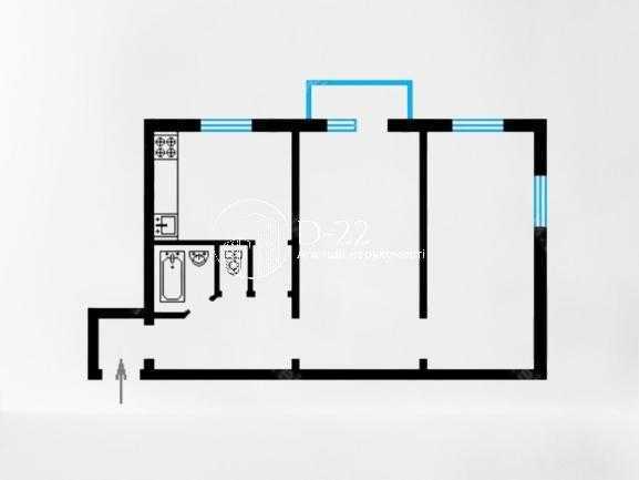 Продаж 2-кімнатної квартири 46 м², Михайла Бойчука вул., 18Б