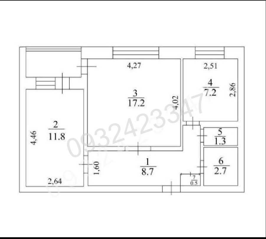 Продаж 2-кімнатної квартири 53 м², Харківське шосе, 21/6