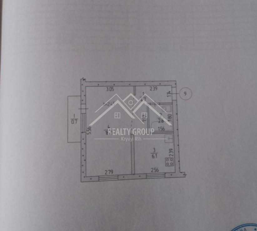 Продаж 1-кімнатної квартири 30 м², Соборності вул., 50