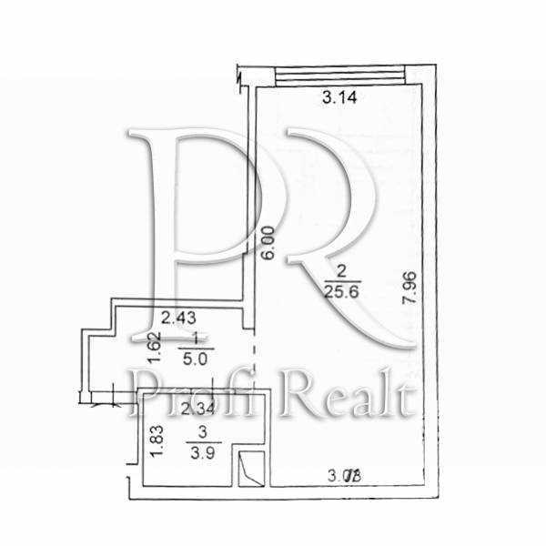 Продаж 1-кімнатної квартири 35 м², Осокорська вул., 2А