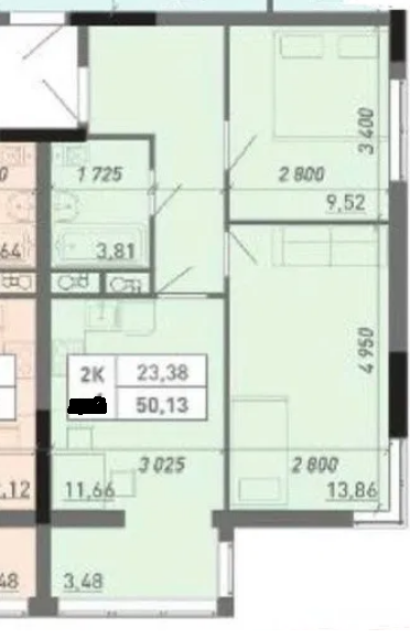 Продажа 2-комнатной квартиры 51 м², Академика Вильямса ул.
