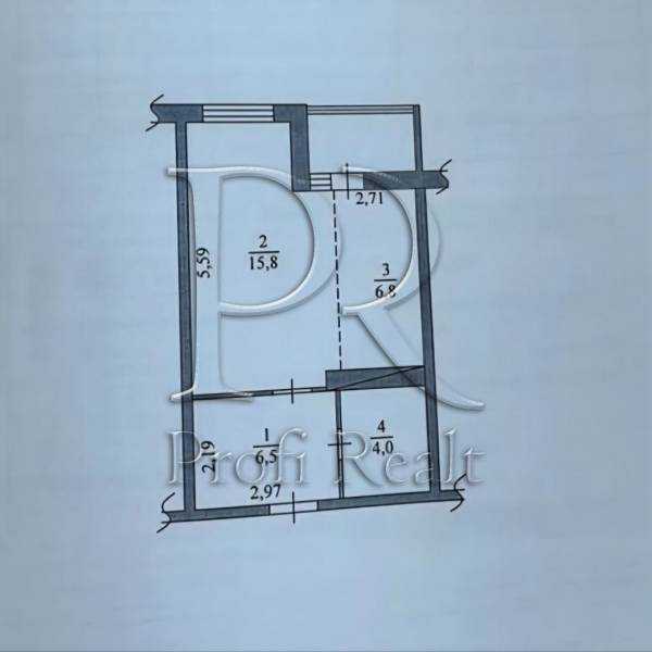 Продаж 1-кімнатної квартири 37 м², Одеське шосе, 18