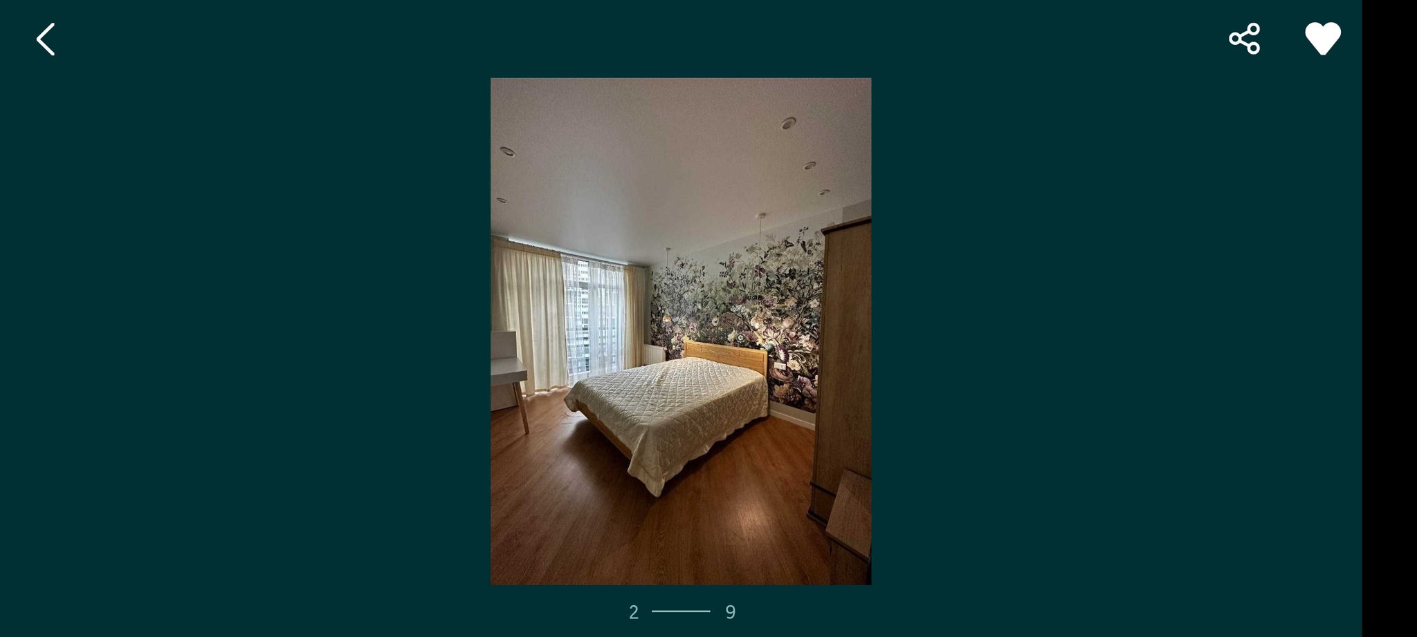 Аренда 1-комнатной квартиры 45 м², Андрея Аболмасова ул., 4