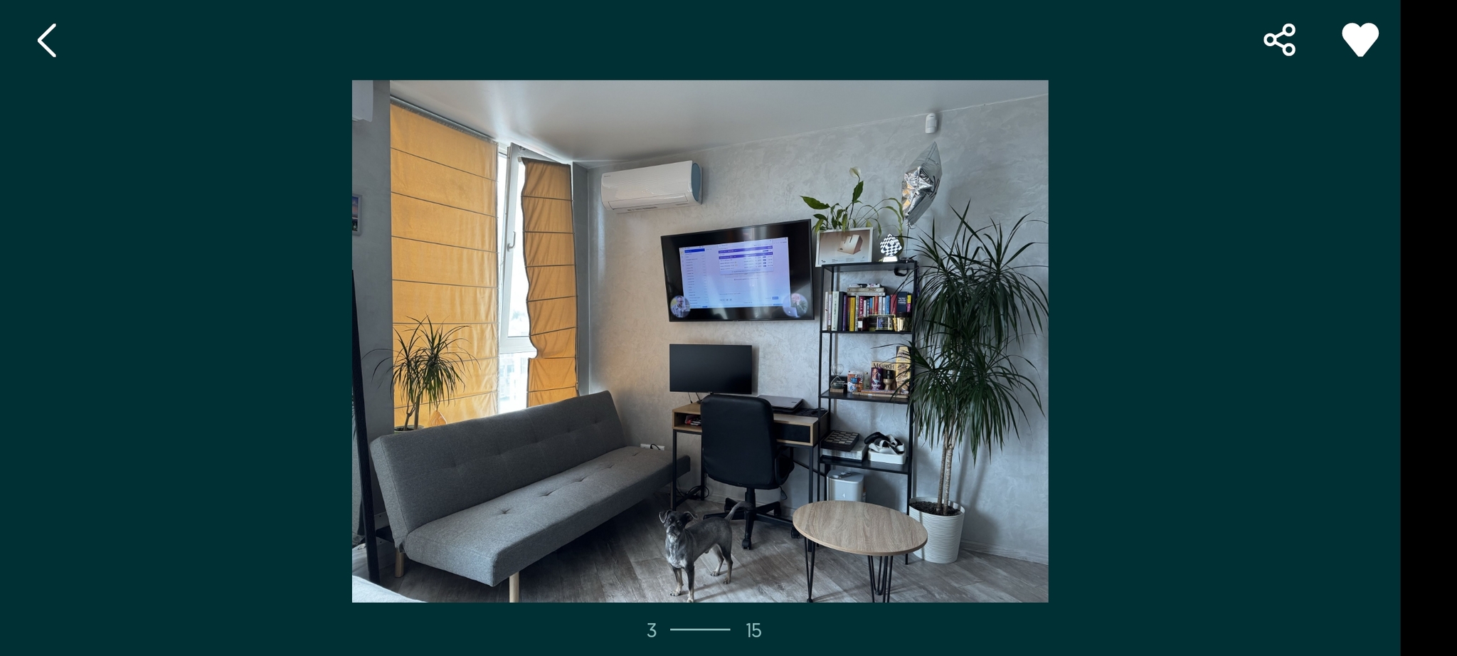 Продажа 1-комнатной квартиры 32 м², Соборности просп., 17 К2
