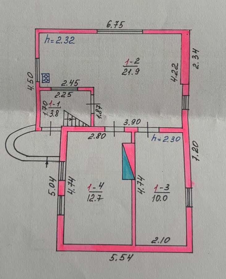 Продаж будинку 74.6 м², 9-та Південна, 17