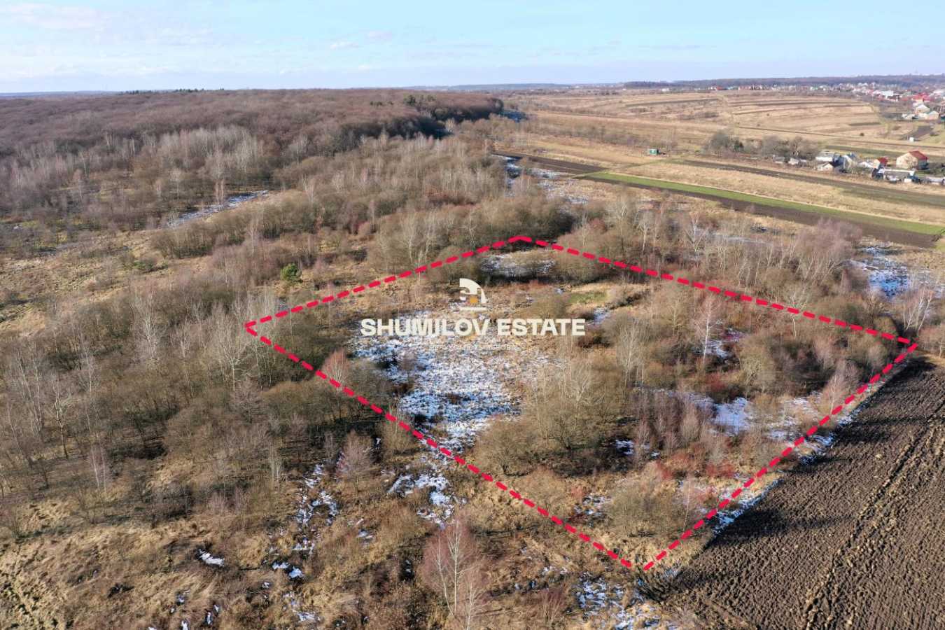 Продаж ділянки під індивідуальне житлове будівництво 60 соток