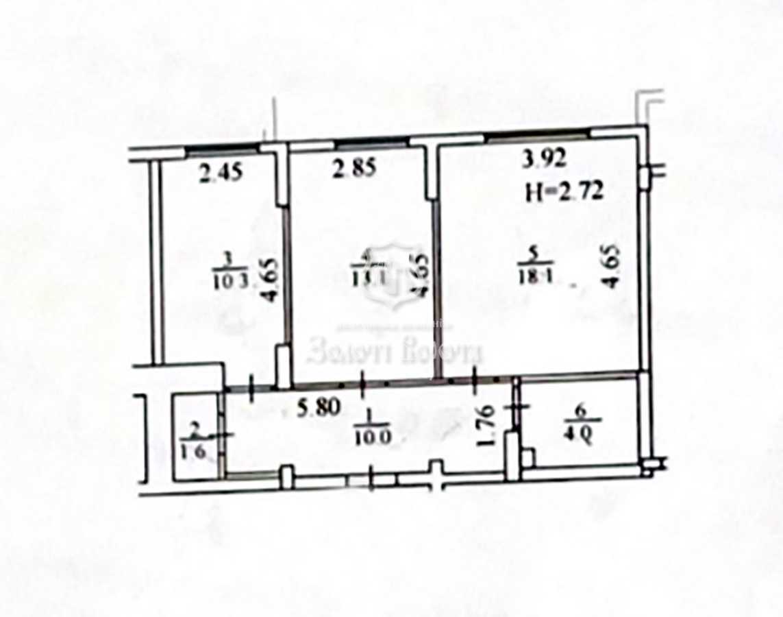 Продажа 2-комнатной квартиры 57 м², Метрологическая ул., 111