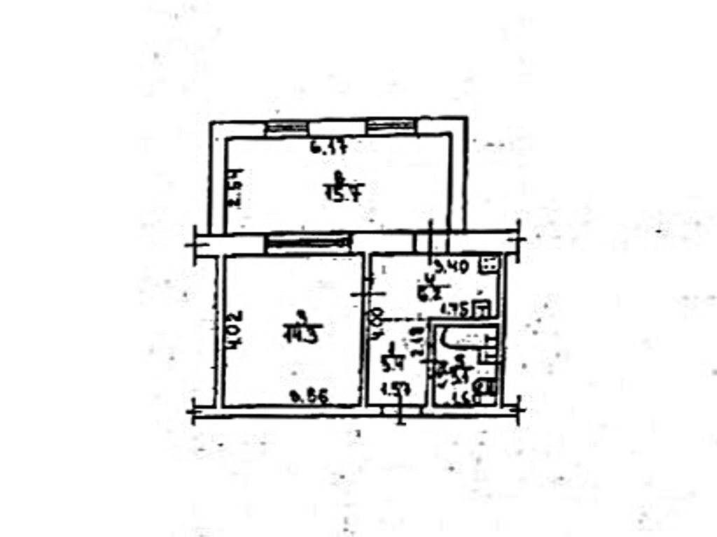 Продажа 2-комнатной квартиры 43 м², Генерала Бочарова ул., 27