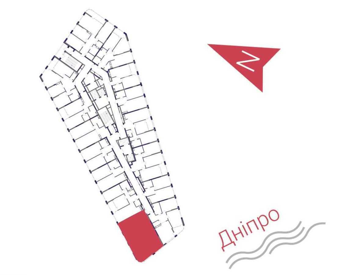 Продаж 3-кімнатної квартири 94 м², Причальна вул., 8