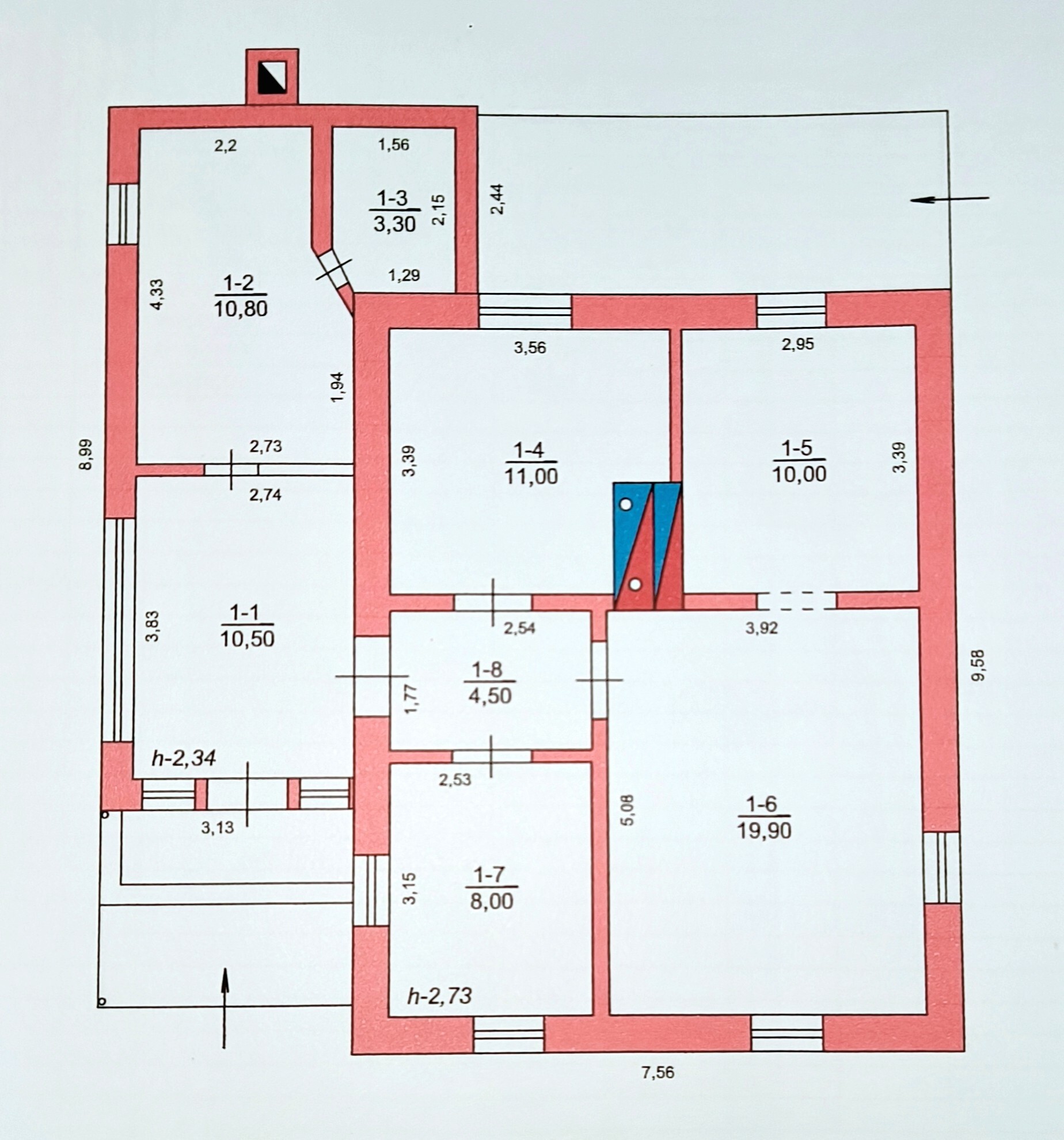 Продажа дома 77 м², Коцюбинского ул., 2Б