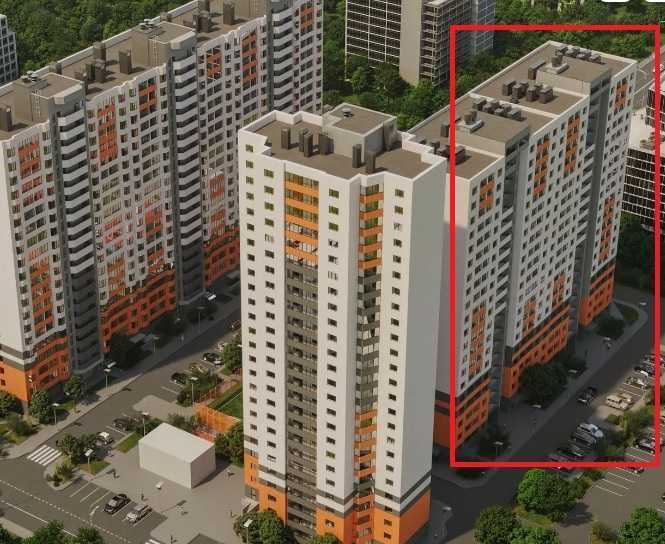 Продаж 1-кімнатної квартири 44.06 м², Одеська пл., 1/2