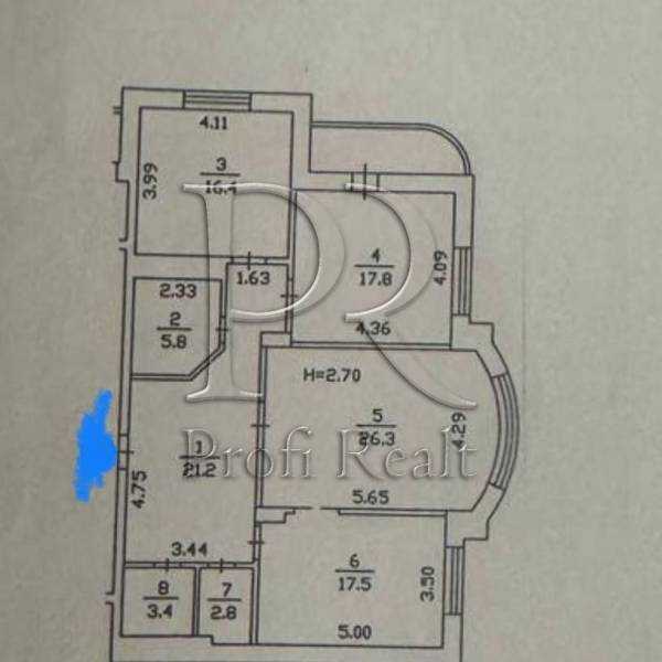 Продаж 3-кімнатної квартири 113 м², Ніжинська вул., 5