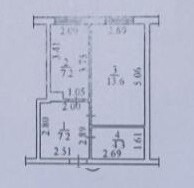 Продажа 1-комнатной квартиры 33 м², Марсельская ул., 56