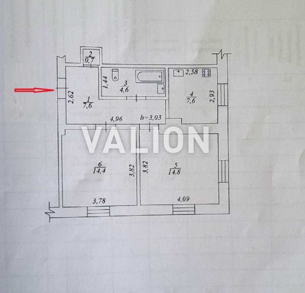 Продажа 2-комнатной квартиры 50 м², Ивана Мазепы (Щорса) ул., 29