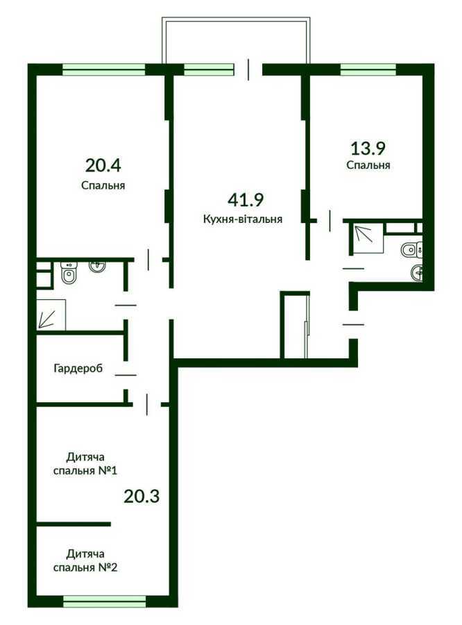 Продажа 3-комнатной квартиры 110 м², Михаила Донца ул., Ломоносова, 48