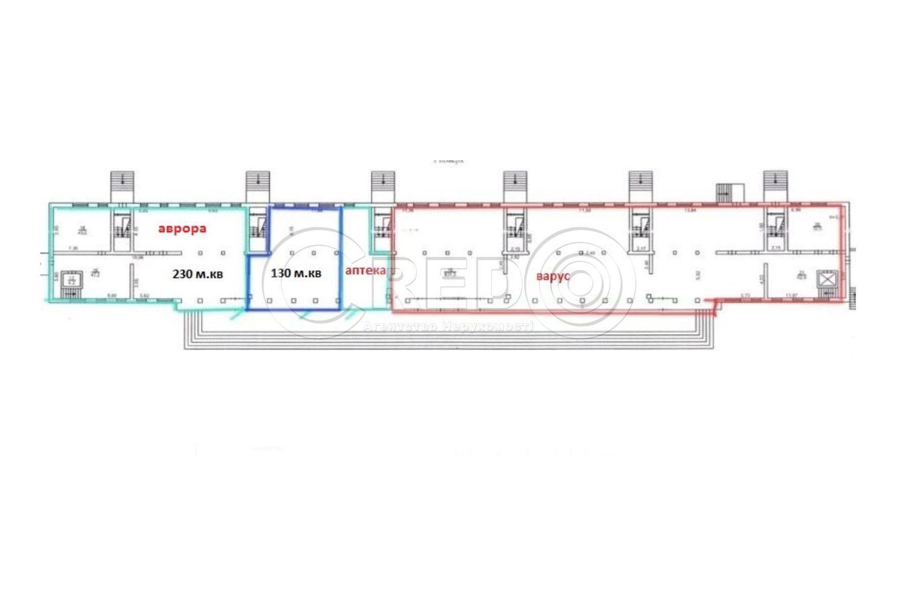 Оренда торговельного приміщення 130 м², Тимірязєва вул.