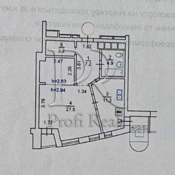 Продажа 1-комнатной квартиры 55 м², Евгения Коновальца ул., 36Б